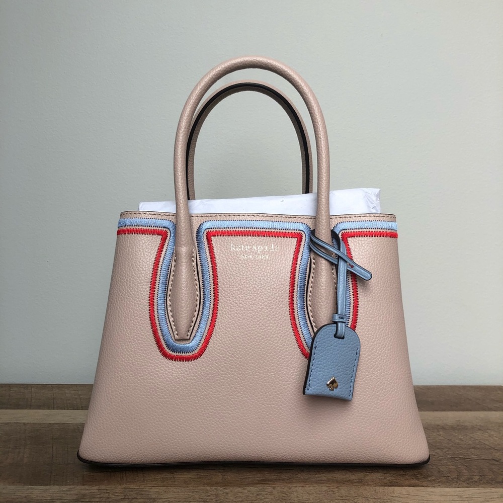 Kate Spade Eva Embroidered Small Satchel
